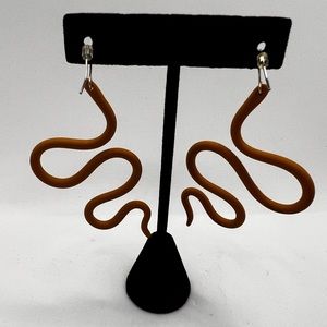 Swiggly Polymer clay earrings